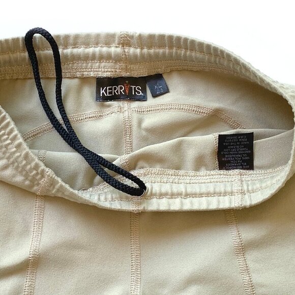 Kerrits Girls Knee Patch Performance Riding Tights Tan XL 16-18 Equestrian - Picture 6 of 15